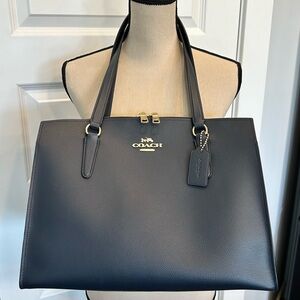 NWT Coach Tatum Carryall 40 Midnight/Oxblood